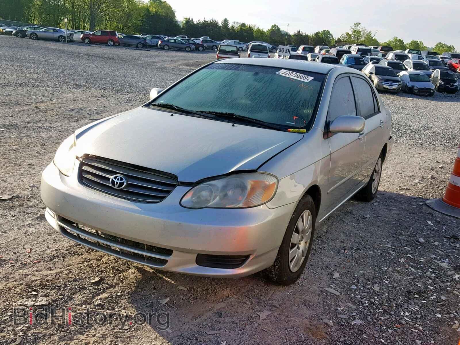 2003 TOYOTA COROLLA - VIN: JTDBR32E230044045 - Фото 2