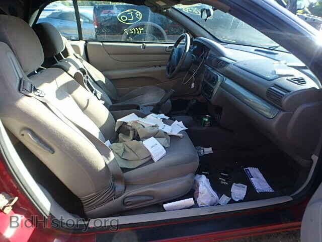 2006 CHRYSLER SEBRING - VIN: 1C3EL75R86N225943 - Фото 5