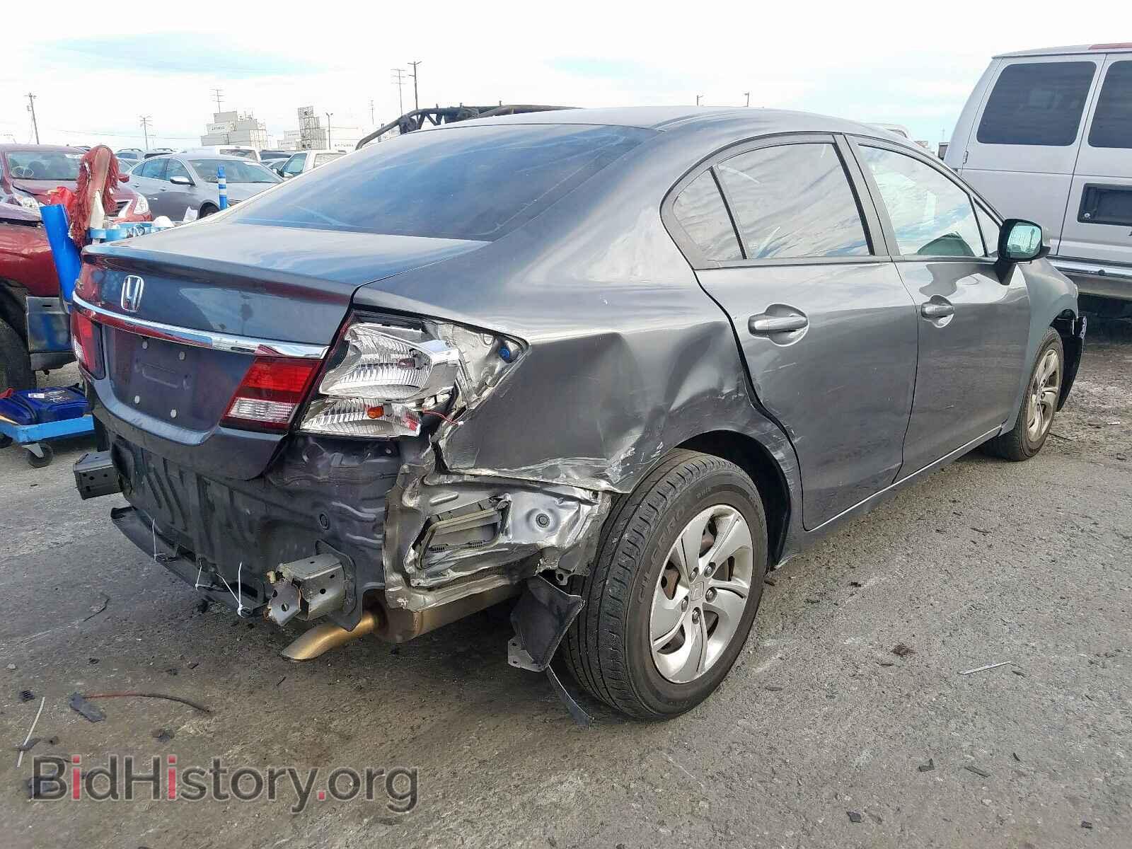2013 HONDA CIVIC - VIN: 19XFB2F52DE205786 - Фото 4
