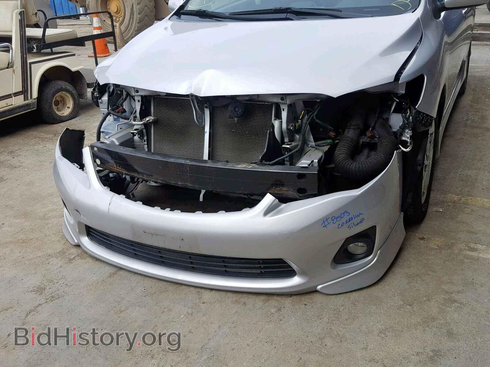 2012 TOYOTA COROLLA BA - VIN: 2T1BU4EE8CC824766 - Фото 9