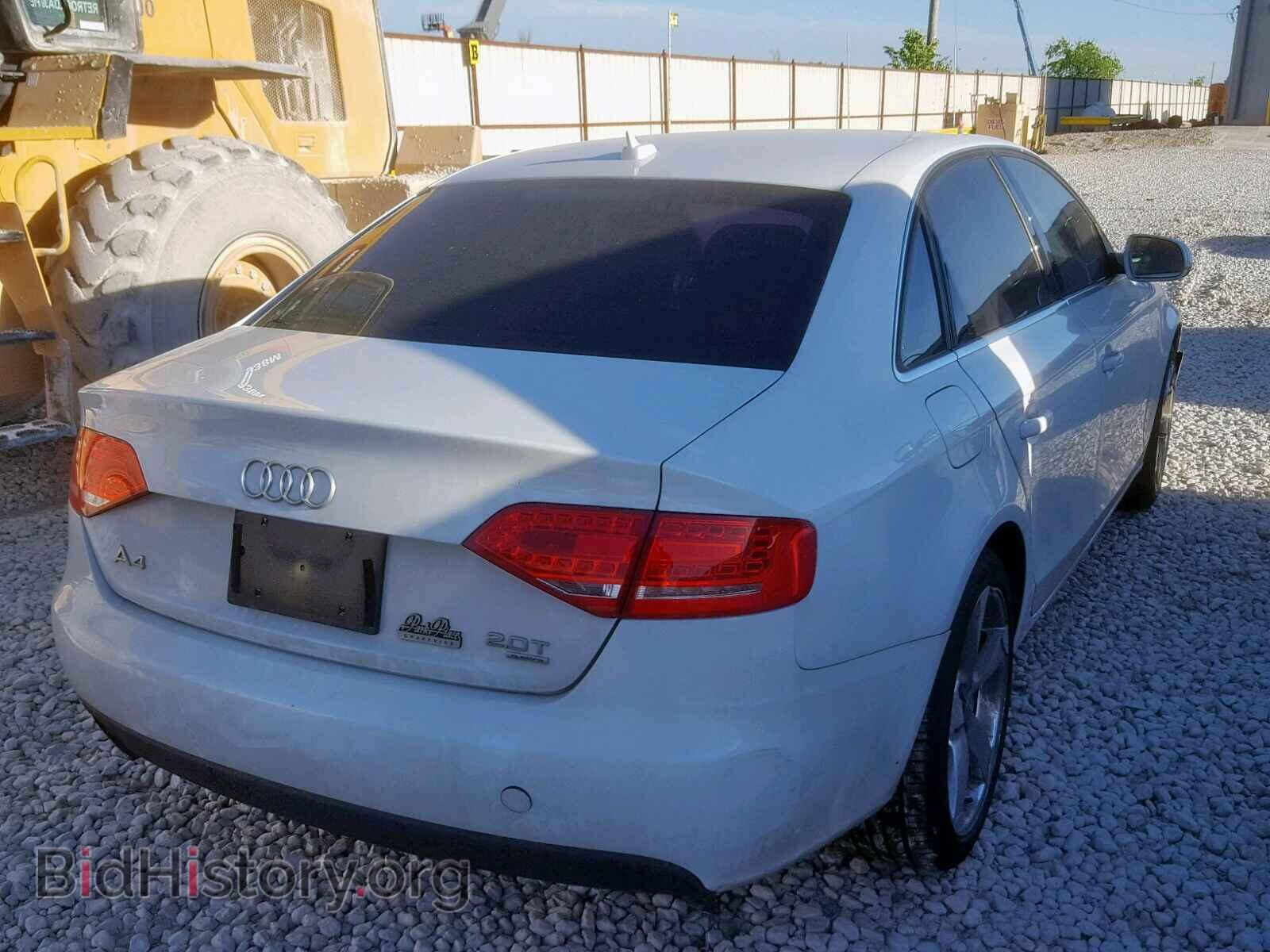 2012 AUDI A4 - VIN: WAUBFAFL1CN011088 - Фото 4