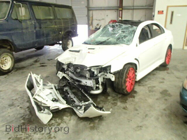 2014 MITSUBISHI EVO - VIN: JA32W8FV2EU013548 - Фото 2