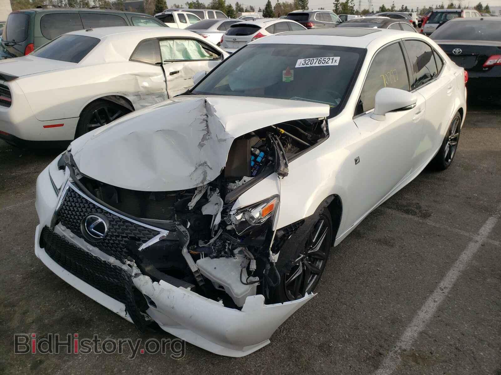 2016 LEXUS IS - VIN: JTHBA1D22G5001959 - Фото 2