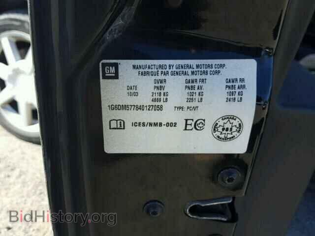 2004 CADILLAC CTS - VIN: 1G6DM577840127058 - Фото 10