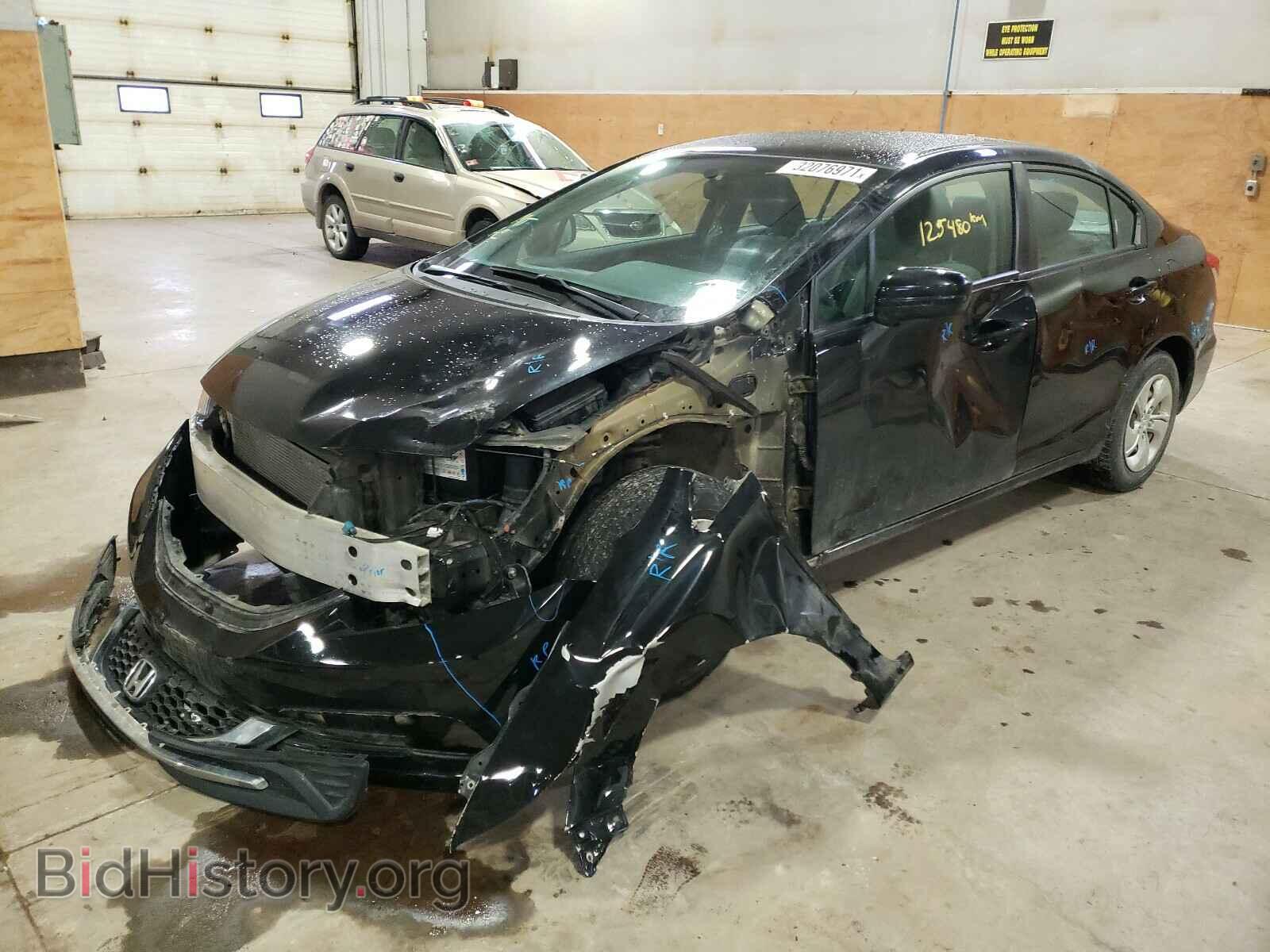 2015 HONDA CIVIC - VIN: 2HGFB2F43FH049421 - Фото 2