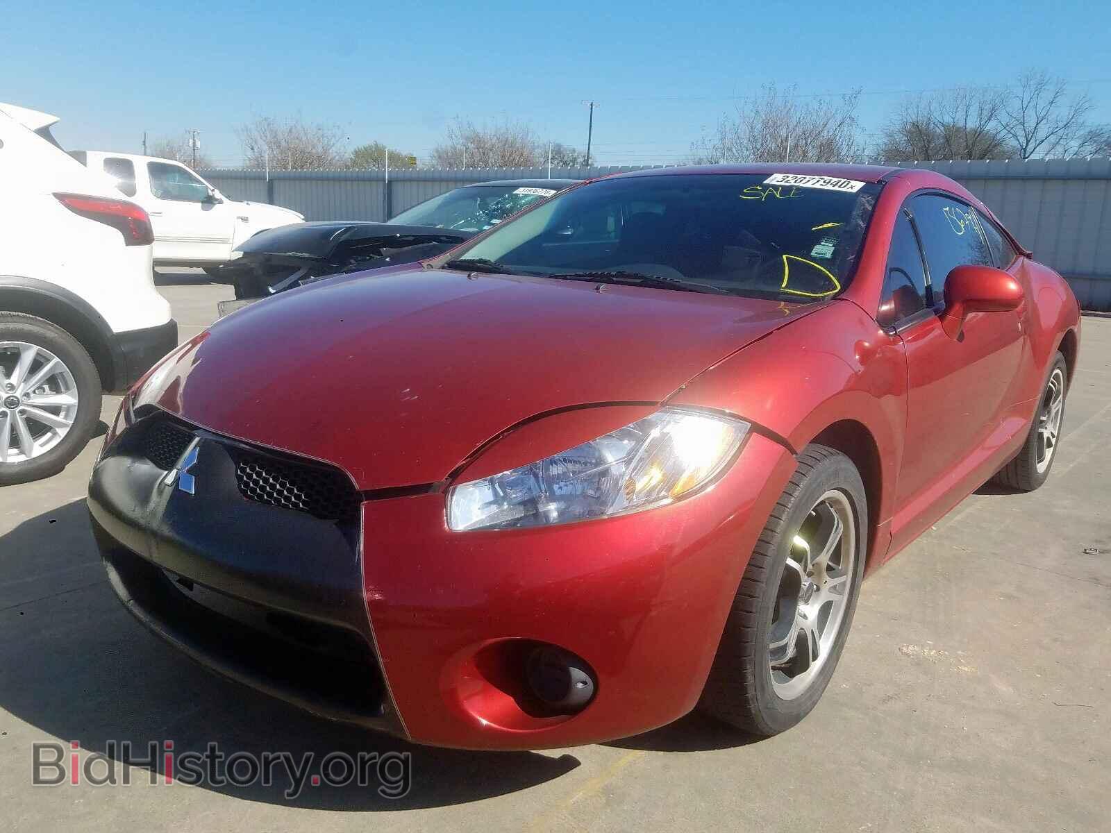 2008 MITSUBISHI ECLIPSE - VIN: 4A3AK24F98E040937 - Фото 2