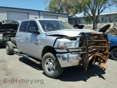 2012 Dodge RAM 3500 RAM 3500 S, серебристый — VIN 3C63D3HL1CG178931, Copart