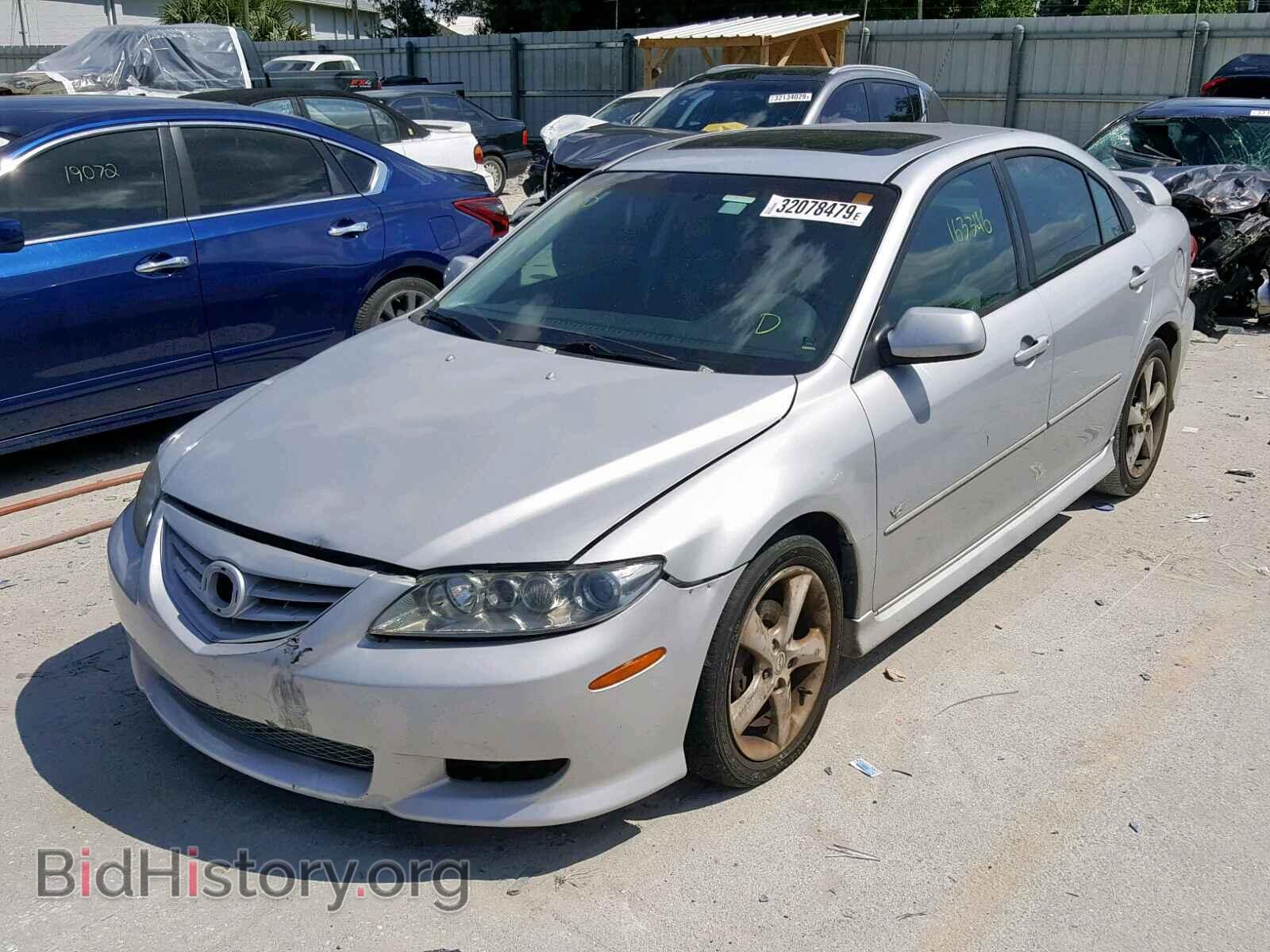 2005 MAZDA 6 - VIN: 1YVHP84D855M04551 - Фото 2