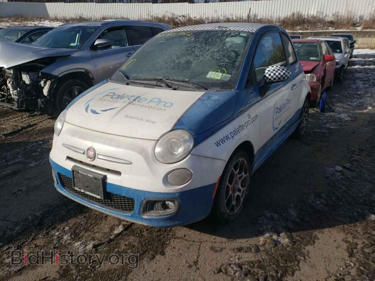 2012 FIAT 500 - VIN: 3C3CFFBR6CT120262 - Фото 2