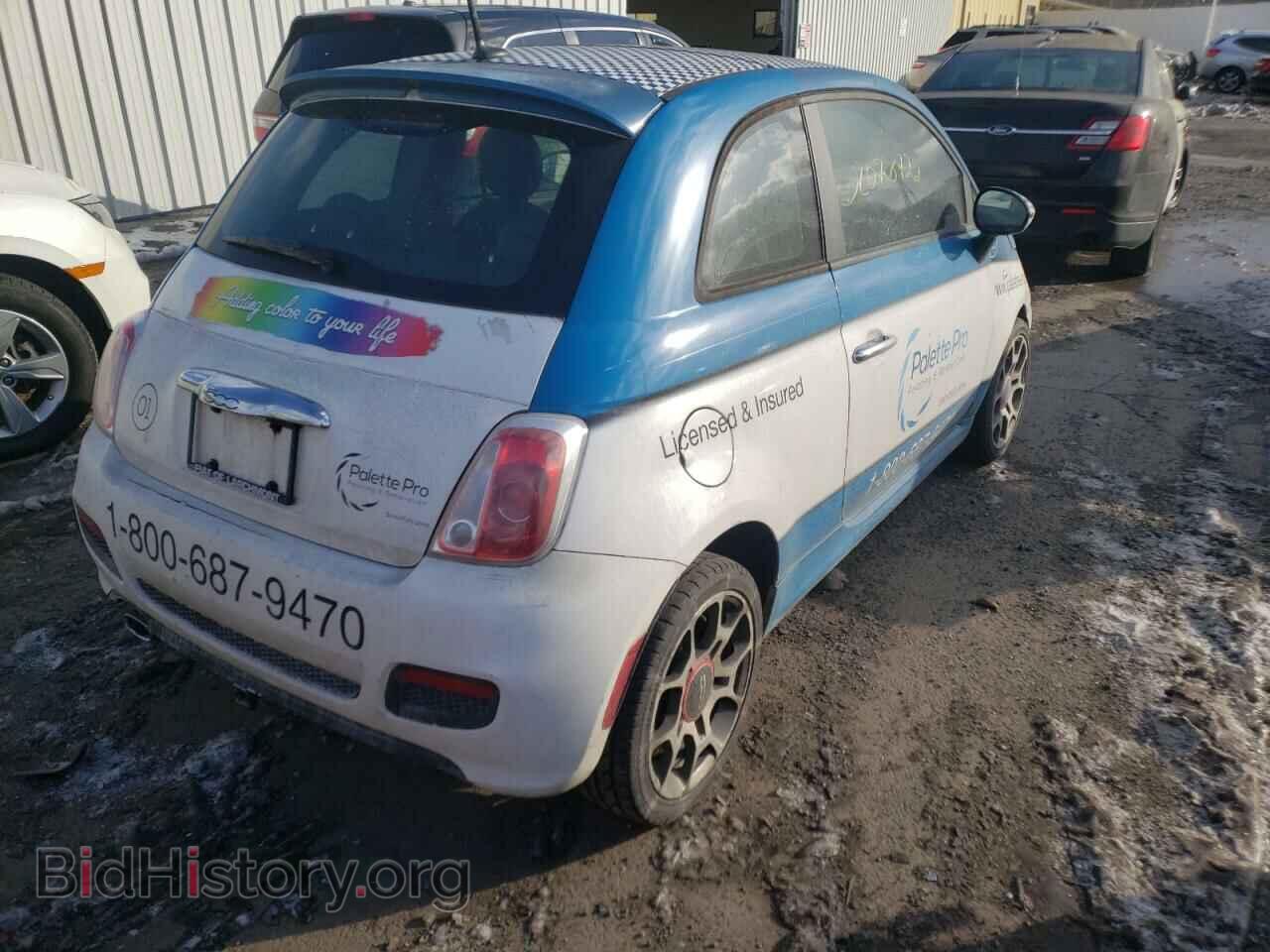 2012 FIAT 500 - VIN: 3C3CFFBR6CT120262 - Фото 4