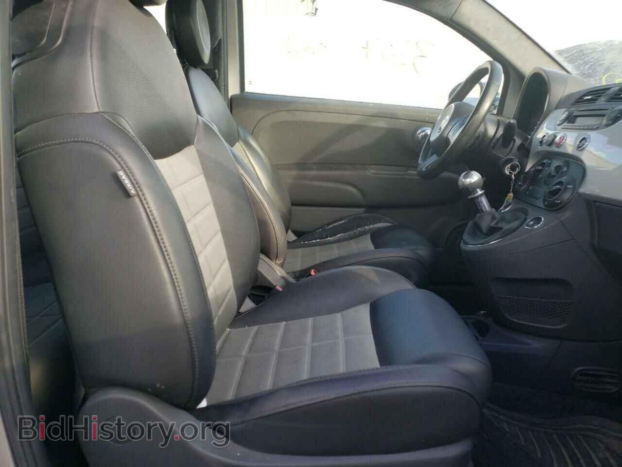 2012 FIAT 500 - VIN: 3C3CFFBR6CT120262 - Фото 5