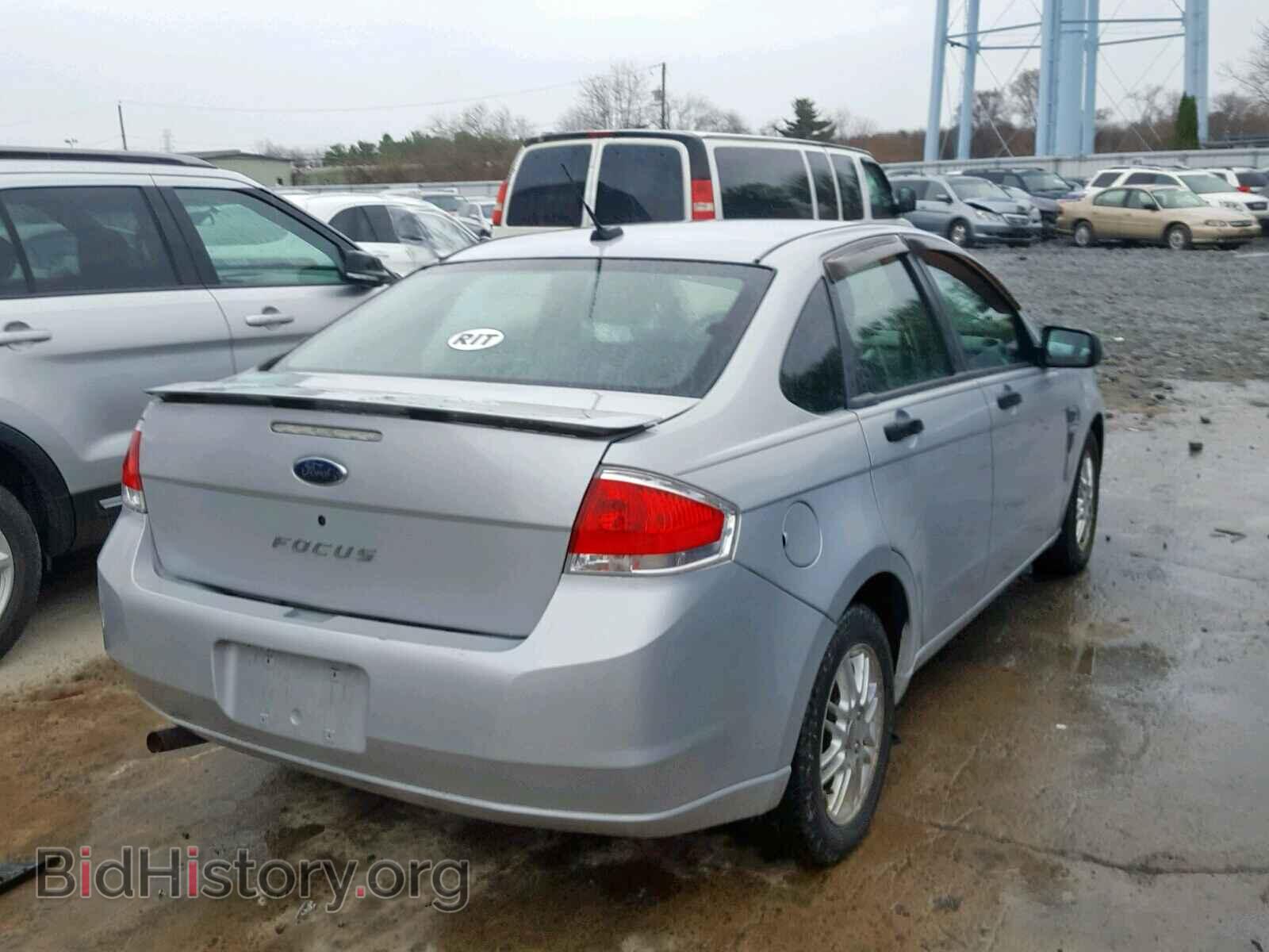 2008 FORD FOCUS SE - VIN: 1FAHP35N98W207487 - Фото 4