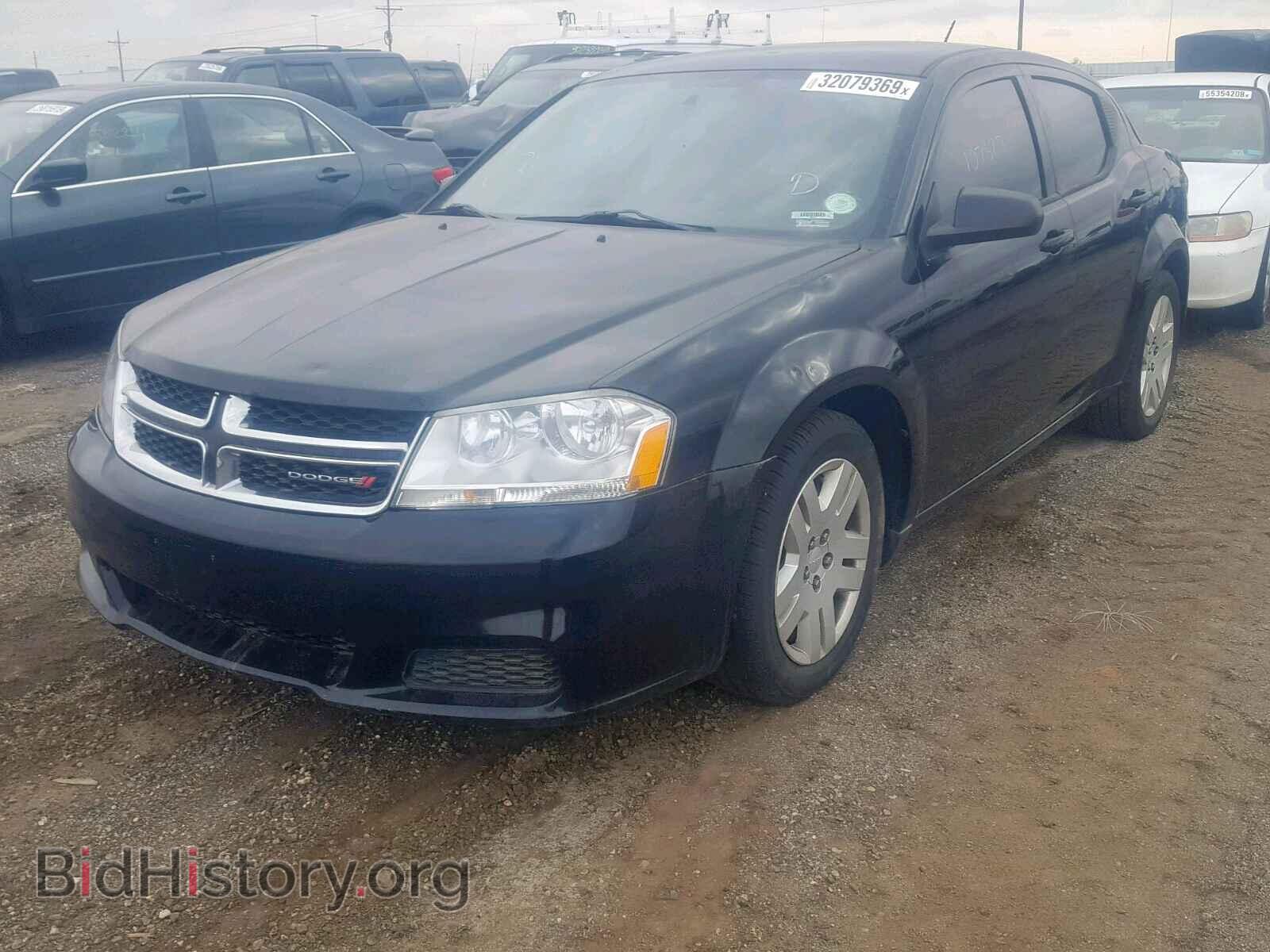2014 DODGE AVENGER - VIN: 1C3CDZAB9EN147728 - Фото 2