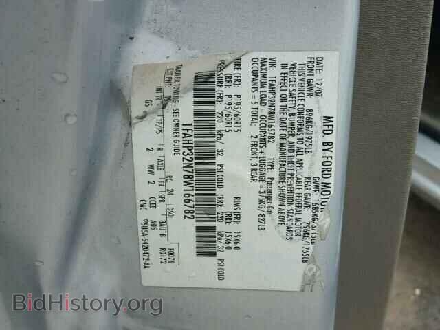 2008 FORD FOCUS - VIN: 1FAHP32N78W166782 - Фото 10