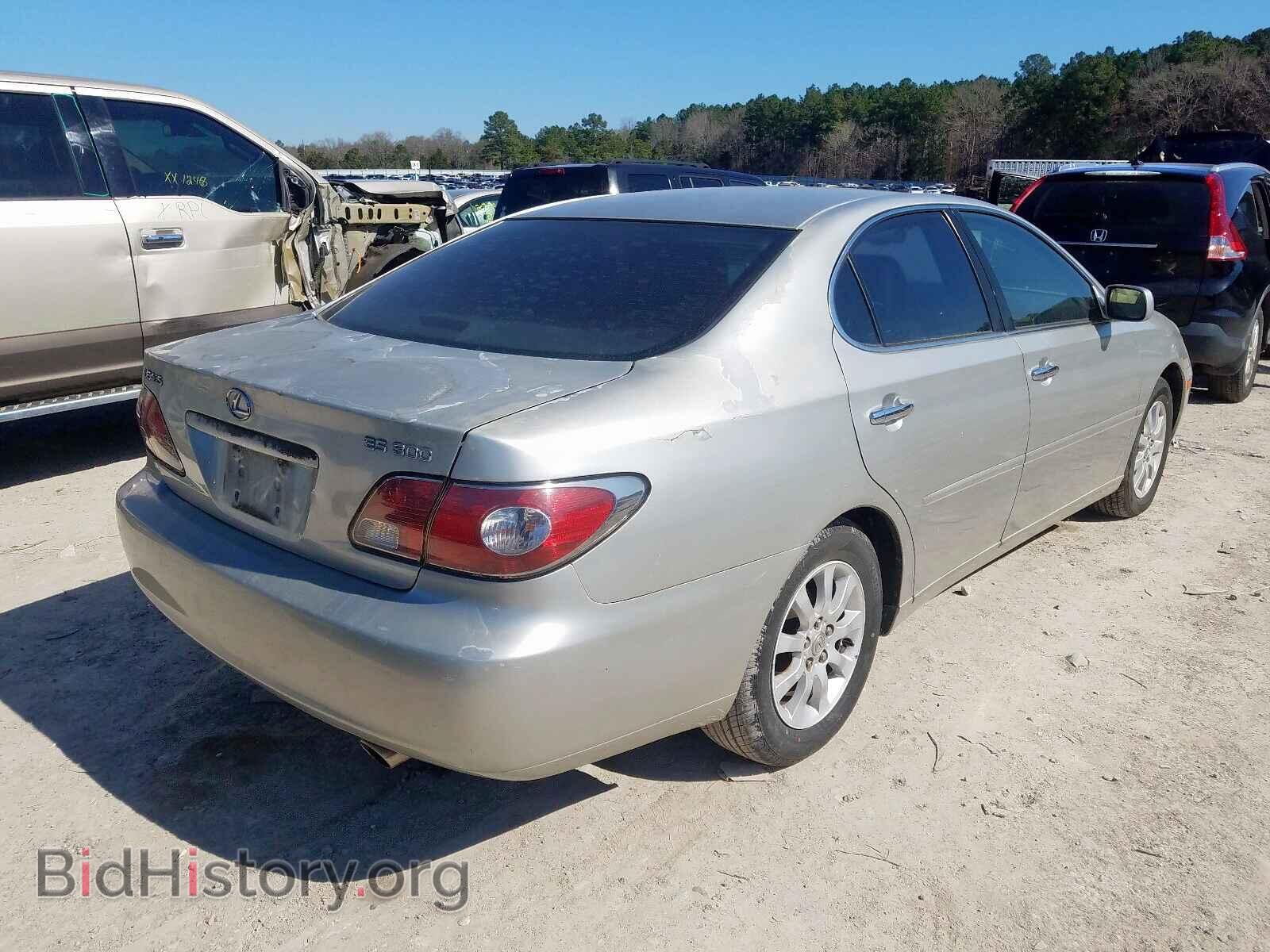 2003 LEXUS ES300 - VIN: JTHBF30G030142485 - Фото 4