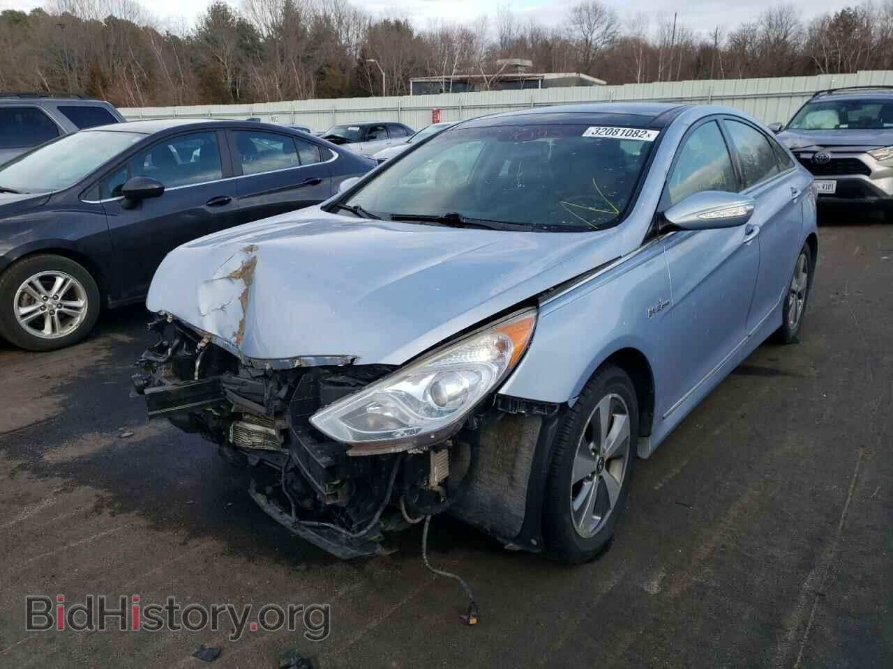 2012 HYUNDAI SONATA - VIN: KMHEC4A46CA028370 - Фото 2