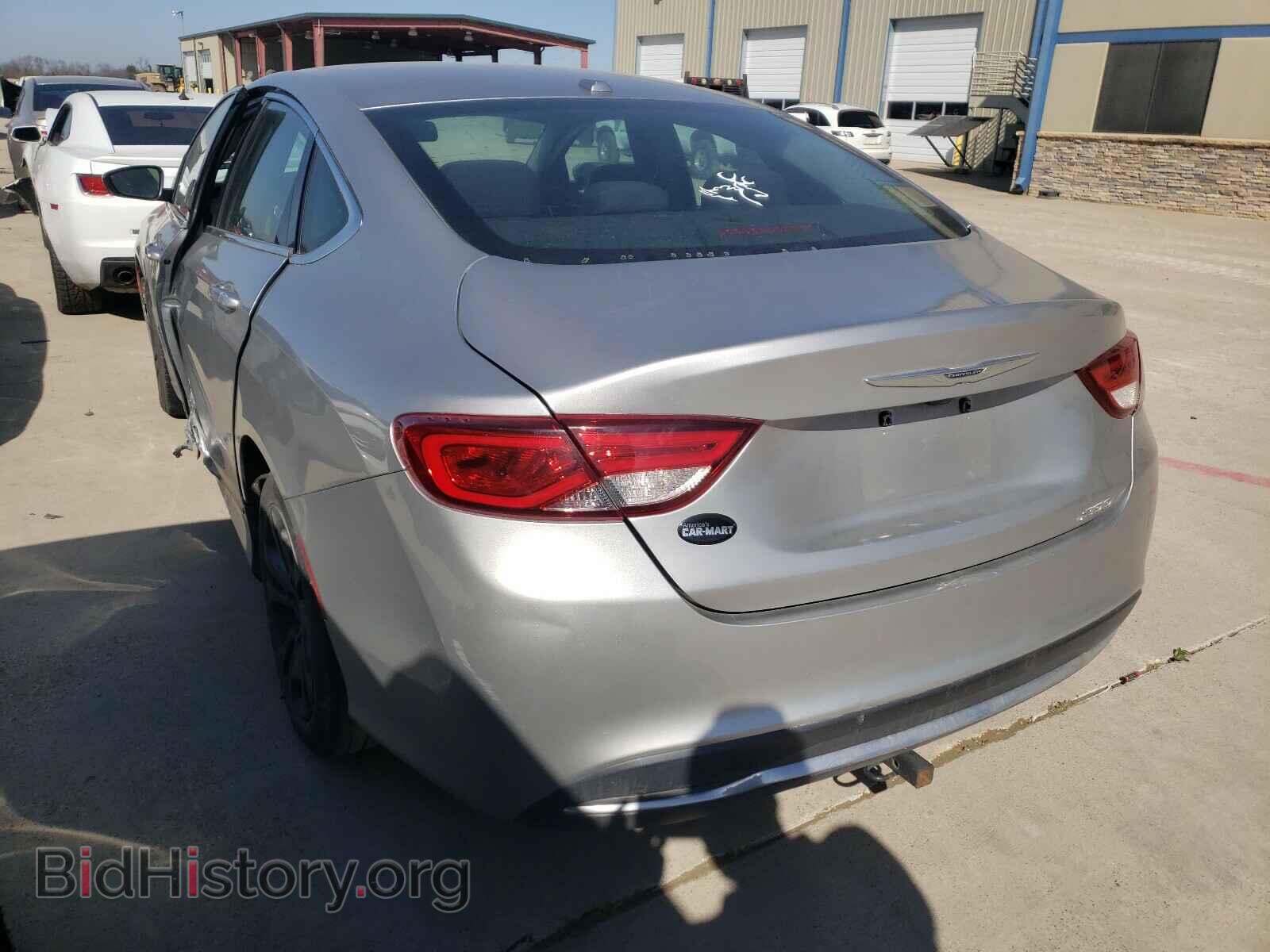 2015 CHRYSLER 200 - VIN: 1C3CCCAB8FN553906 - Фото 3