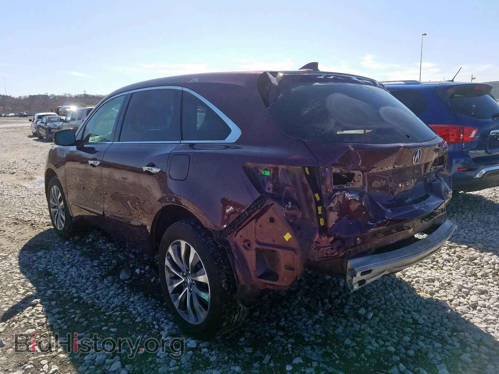 2014 ACURA MDX - VIN: 5FRYD4H69EB046862 - Фото 3