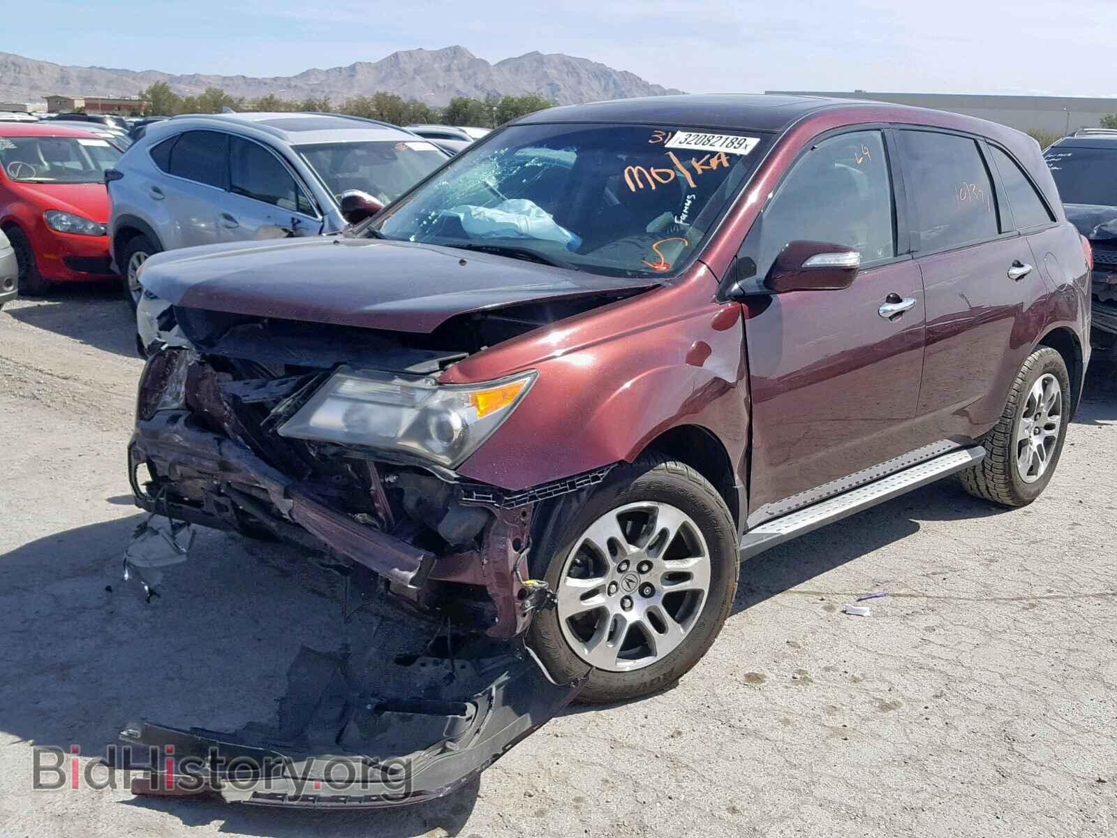 2007 ACURA MDX - VIN: 2HNYD28247H515754 - Фото 2