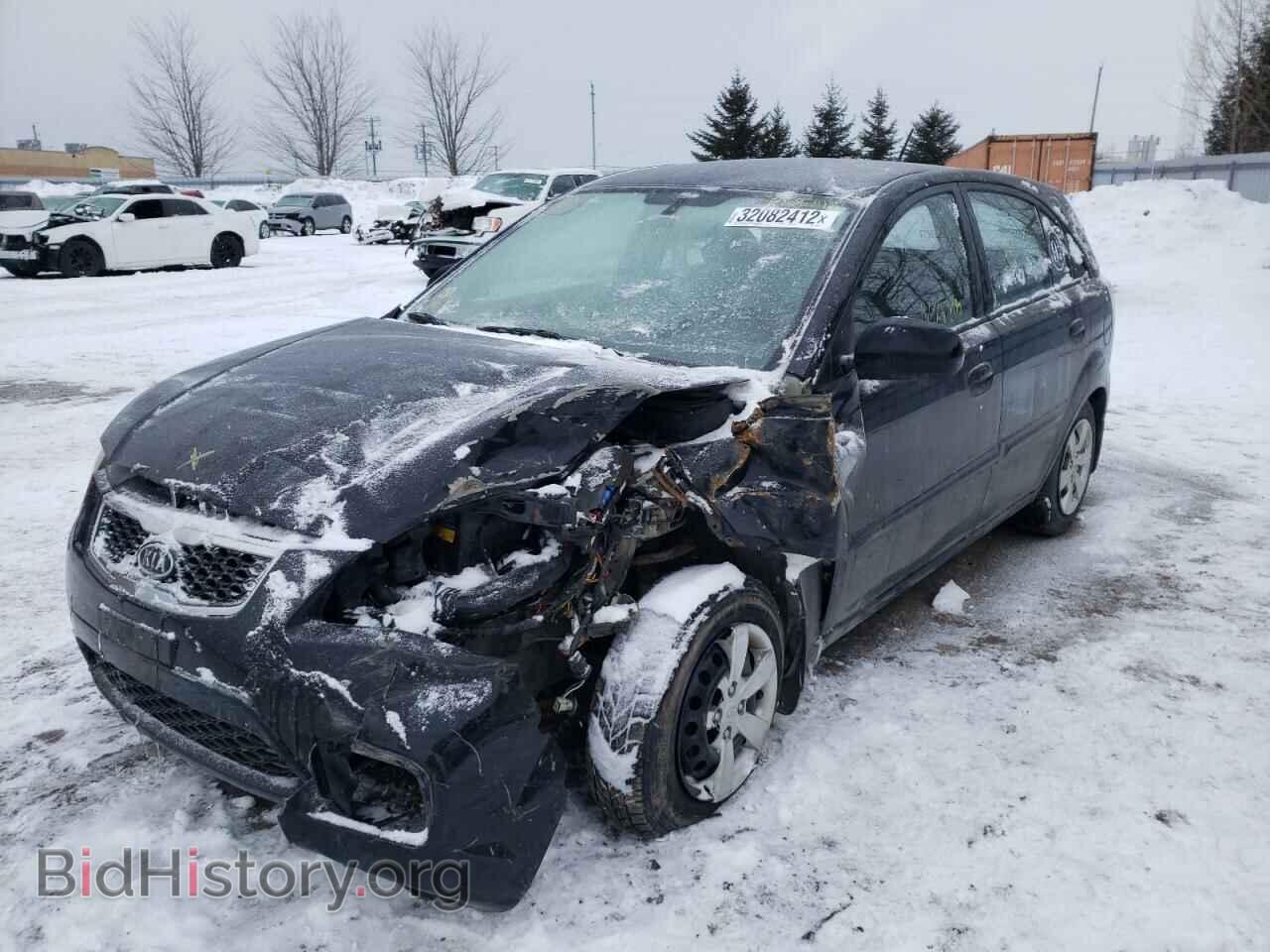 2011 KIA RIO - VIN: KNADH5B33B6838311 - Фото 2