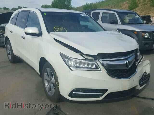 Photo 5FRYD4H27EB005384 - ACURA MDX 2014