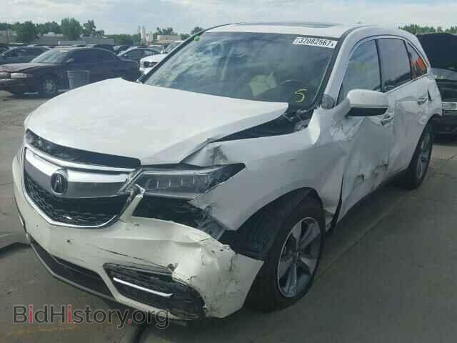 2014 ACURA MDX - VIN: 5FRYD4H27EB005384 - Photo 2