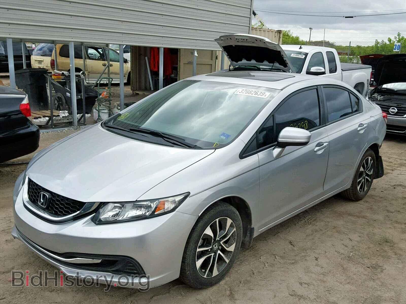 2014 HONDA CIVIC - VIN: 19XFB2F88EE067554 - Фото 2