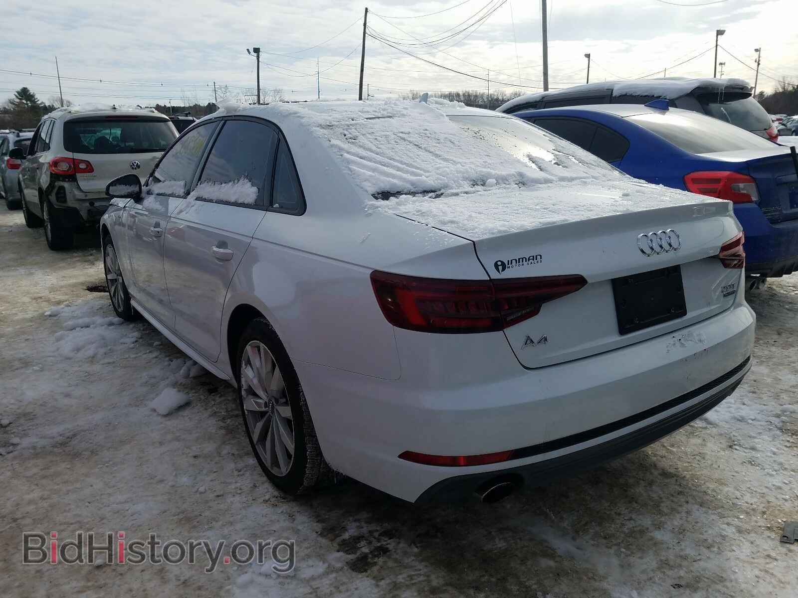 2018 AUDI A4 - VIN: WAUDNAF42JA010444 - Фото 3