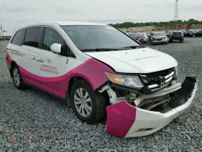 2014 Honda ODYSSEY Odyssey EX, white — VIN 5FNRL5H42EB097164, Copart