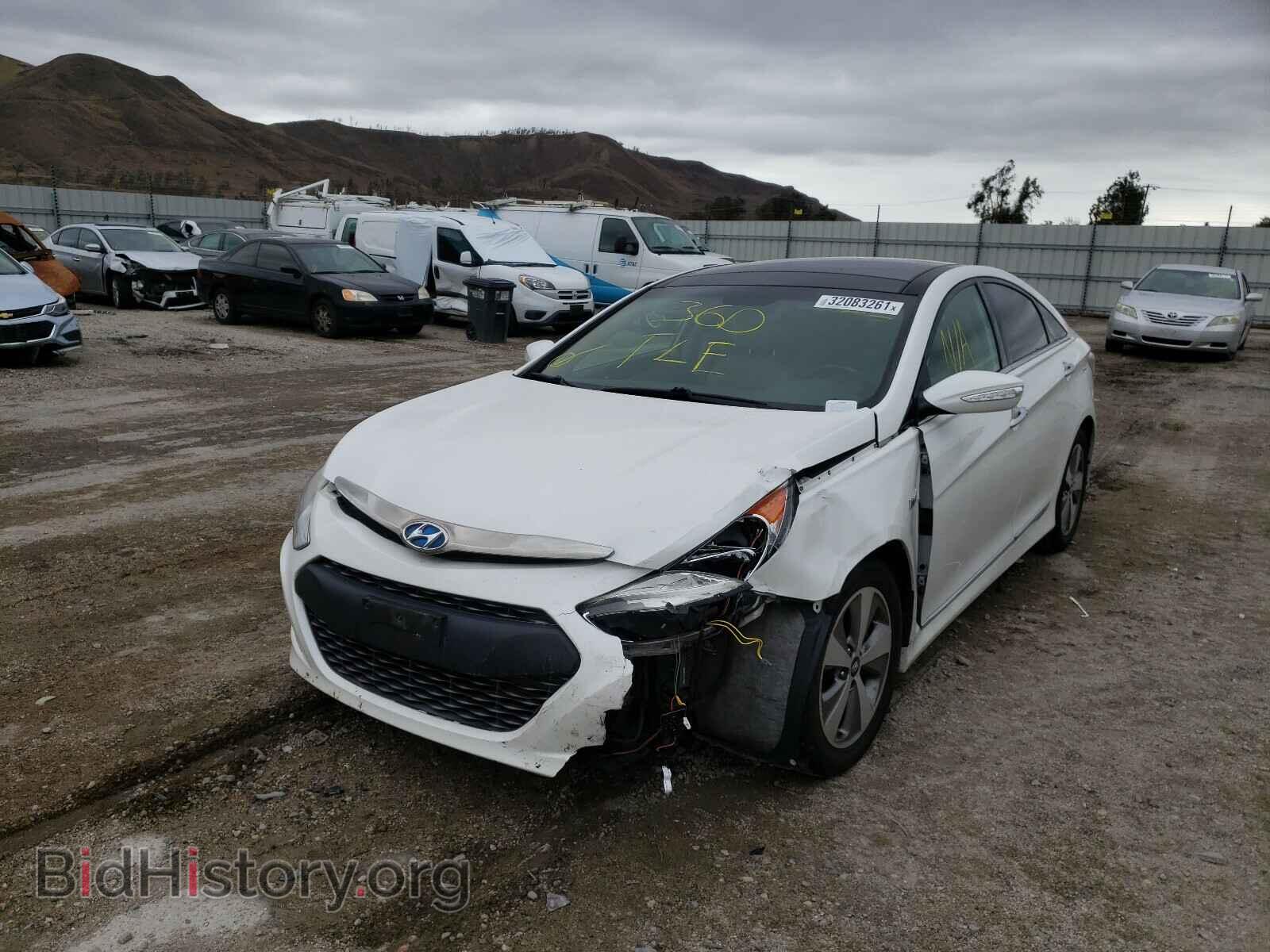 2012 HYUNDAI SONATA - VIN: KMHEC4A48CA044540 - Фото 2