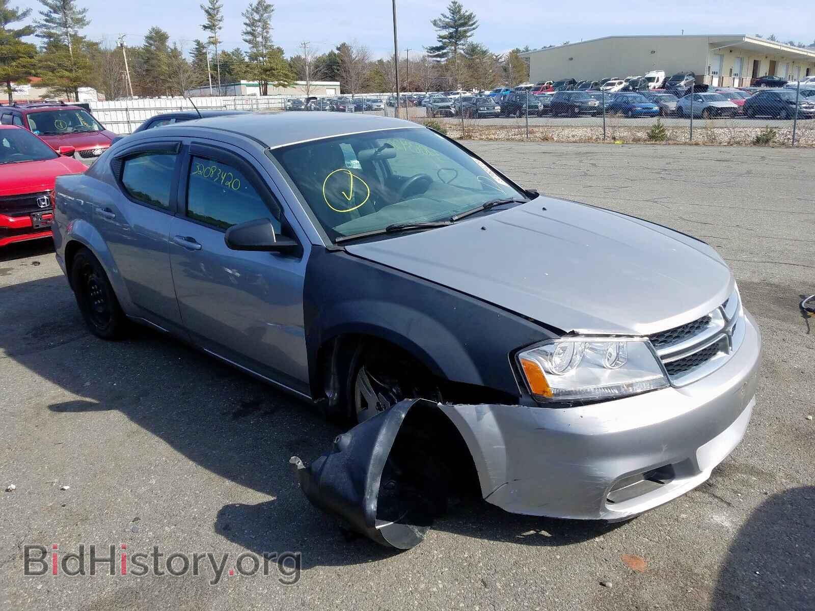 Фотография 1C3CDZAB0EN104637 - DODGE AVENGER 2014
