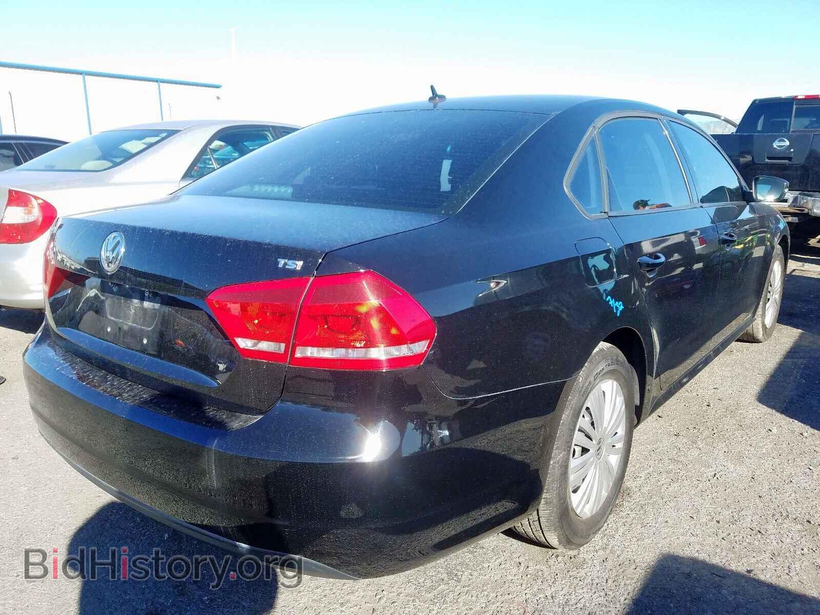 2014 VOLKSWAGEN PASSAT - VIN: 1VWAT7A37EC051902 - Фото 4