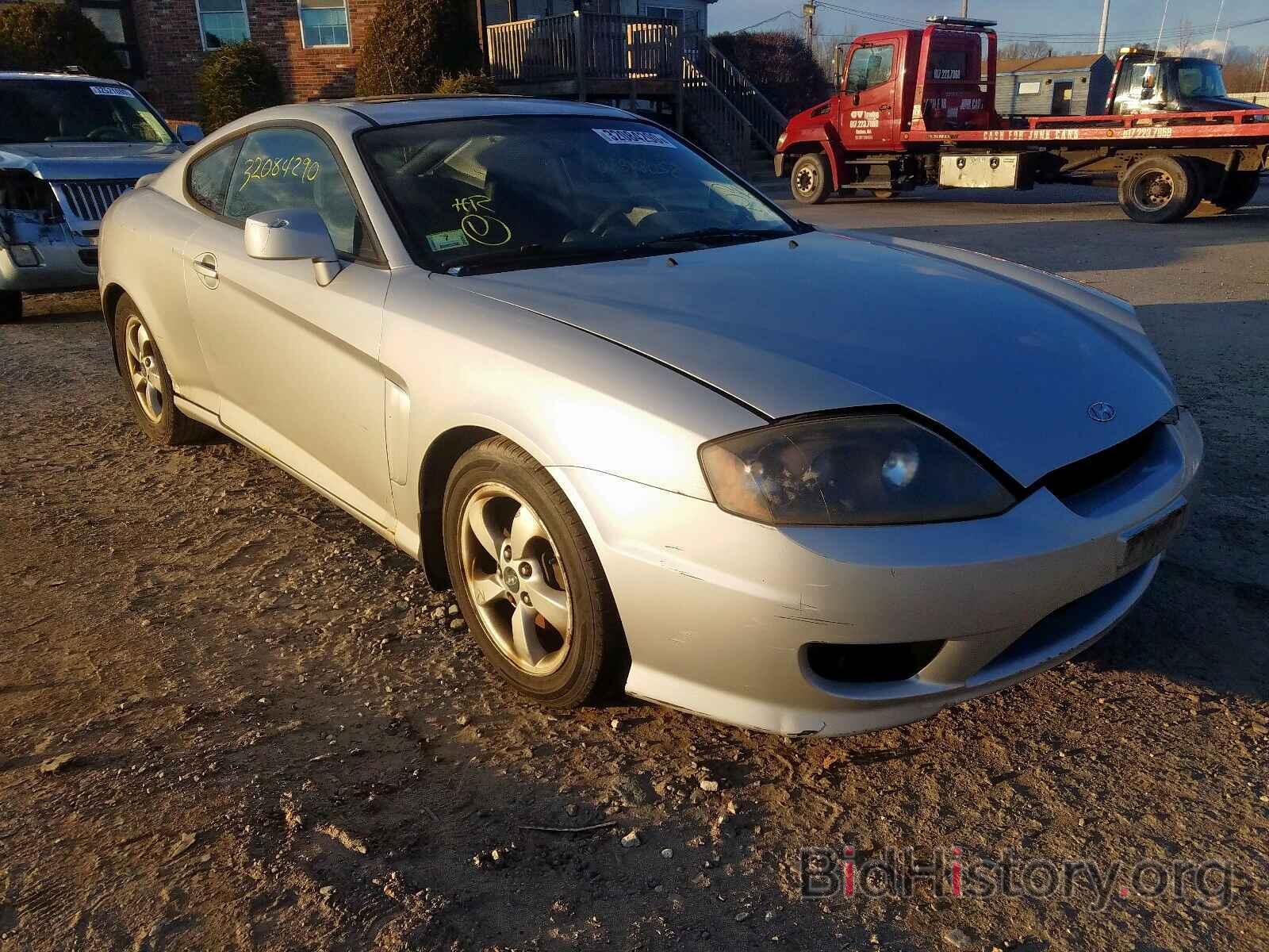 Photo KMHHM65D85U166400 - HYUNDAI TIBURON 2005