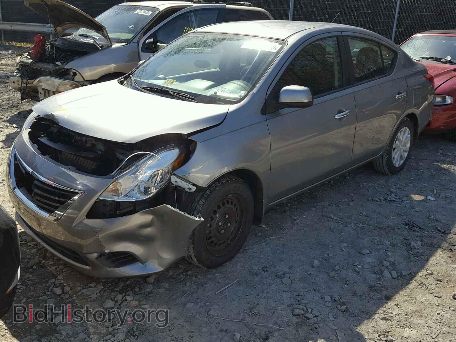 2012 NISSAN VERSA - VIN: 3N1CN7AP1CL942975 - Фото 2