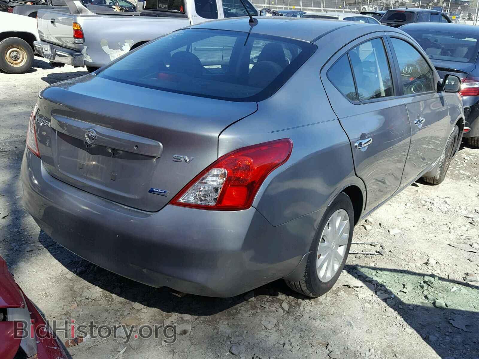 2012 NISSAN VERSA - VIN: 3N1CN7AP1CL942975 - Фото 4