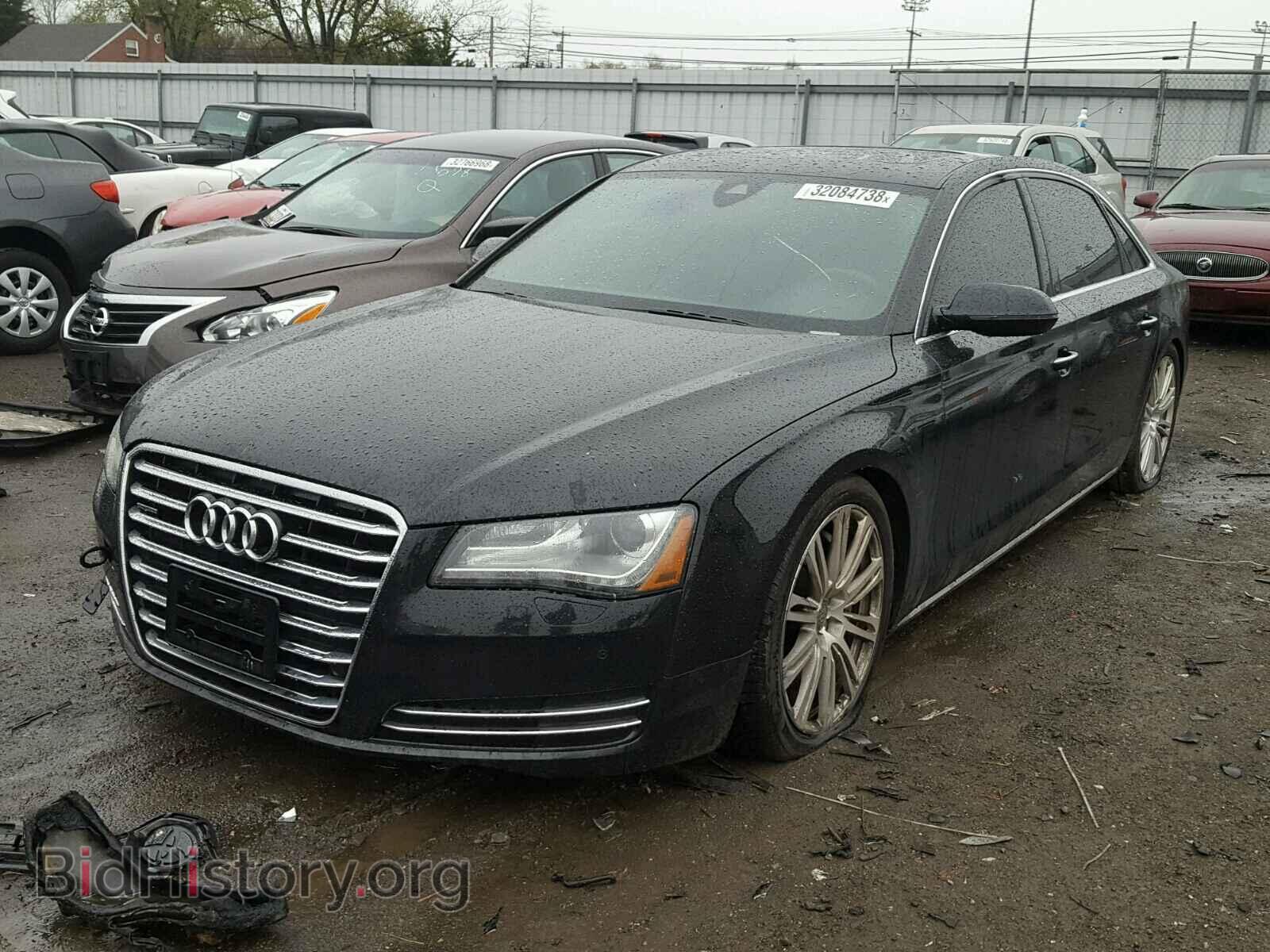 2012 AUDI A8 - VIN: WAURVAFD3CN024872 - Фото 2