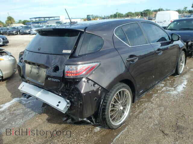 2011 LEXUS CT 200 - VIN: JTHKD5BH9B2005491 - Фото 4