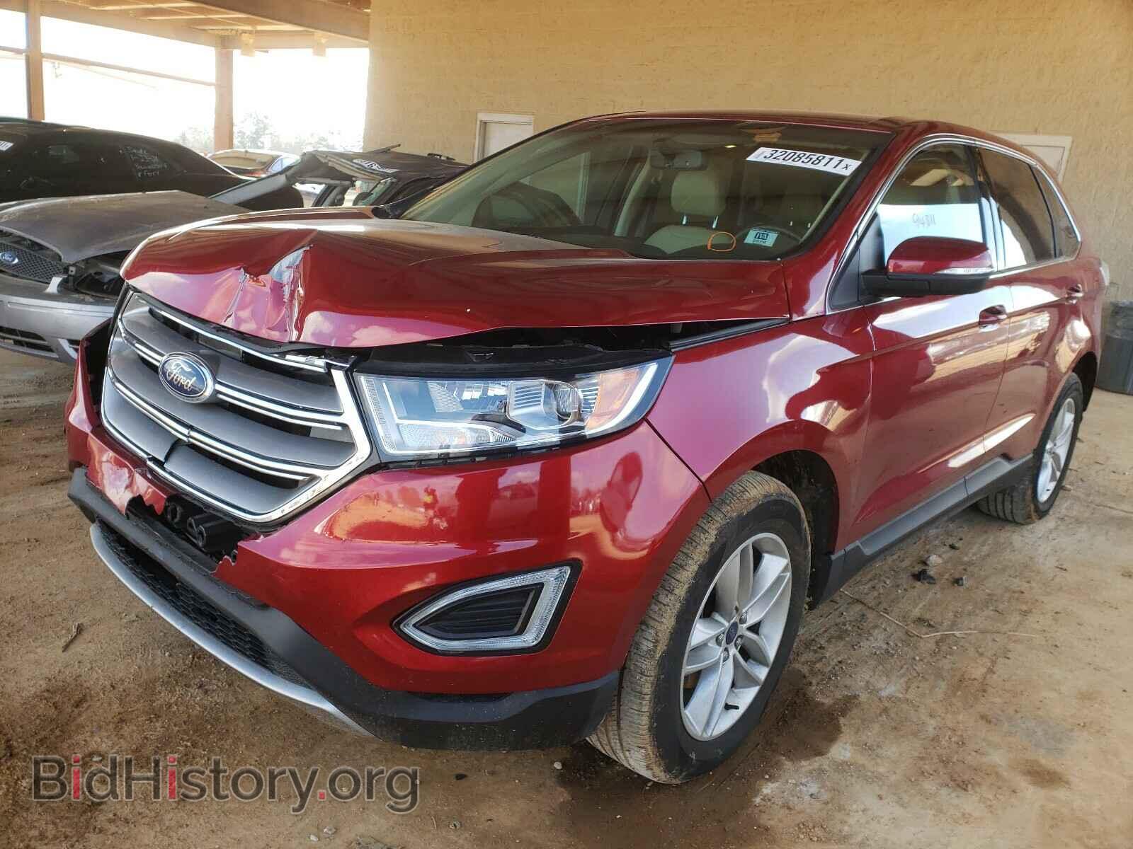 2016 FORD EDGE - VIN: 2FMPK3J92GBB70372 - Фото 2