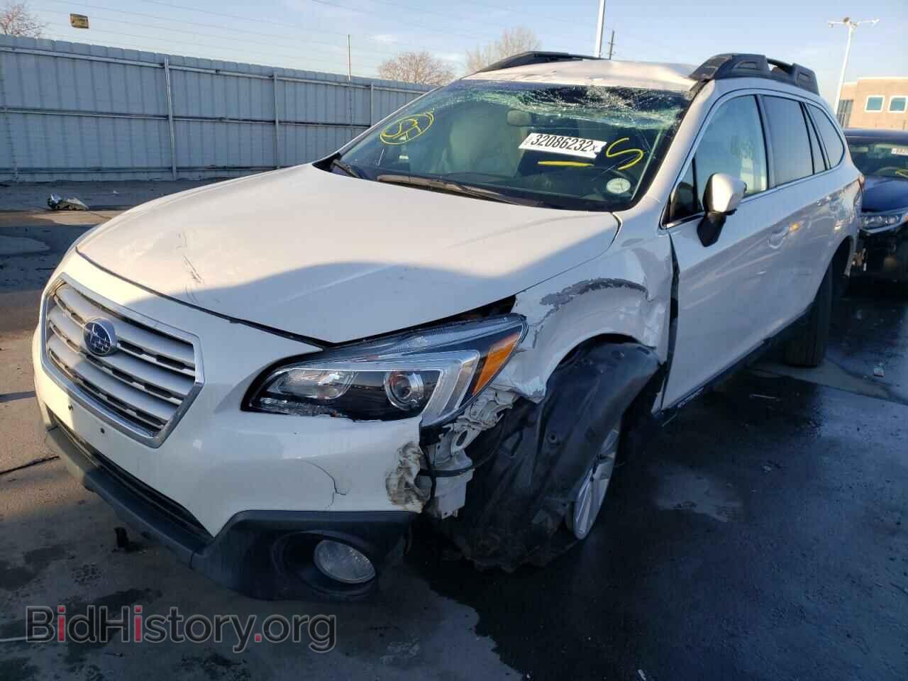 2016 SUBARU OUTBACK - VIN: 4S4BSBCC0G3237497 - Фото 2