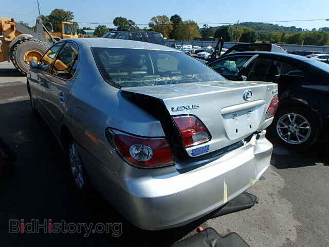 2003 LEXUS ES300 - VIN: JTHBF30G735039101 - Фото 3