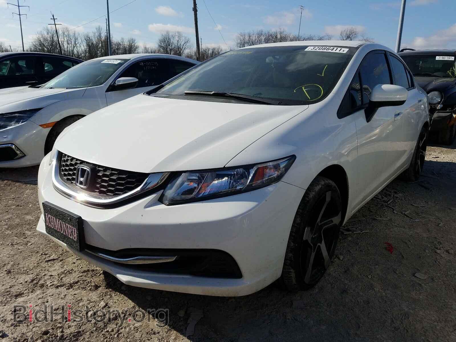 2015 HONDA CIVIC - VIN: 2HGFB2F58FH505194 - Фото 2