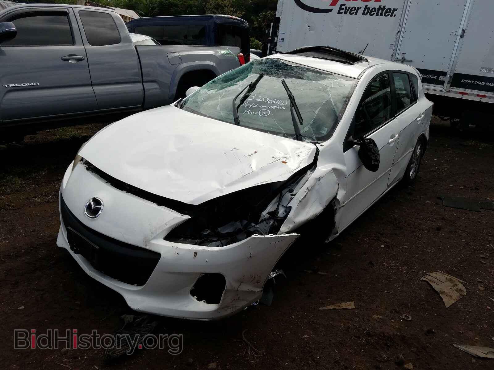 2012 MAZDA 3 - VIN: JM1BL1M75C1535918 - Фото 2