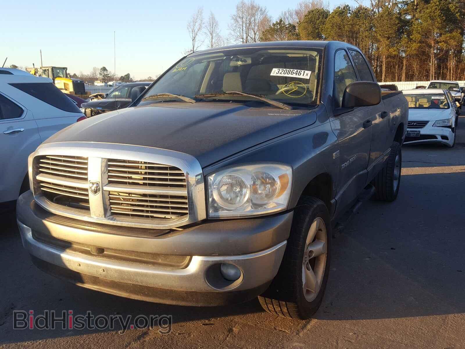 2007 DODGE RAM 1500 - VIN: 1D7HU18287S208215 - Фото 2