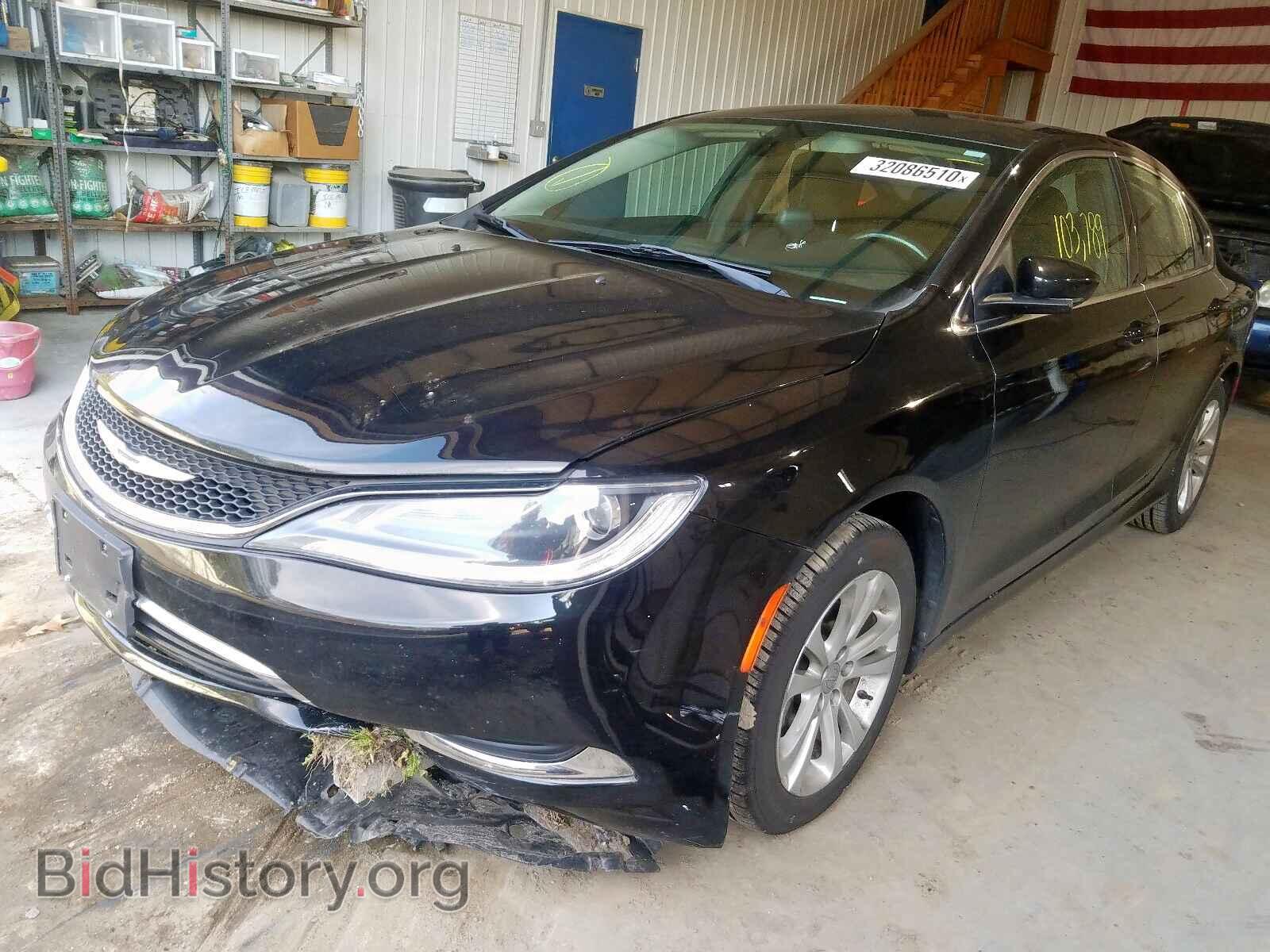 2015 CHRYSLER 200 - VIN: 1C3CCCAB6FN617361 - Фото 2