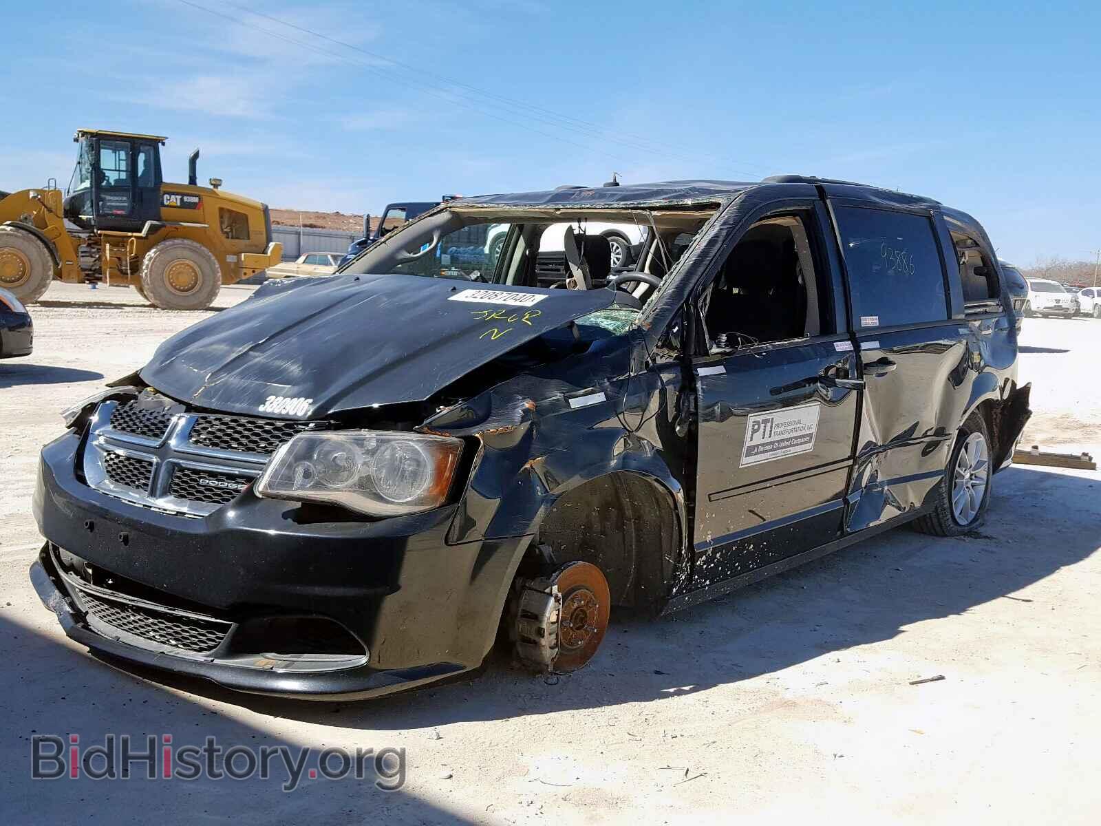 2016 DODGE CARAVAN - VIN: 2C4RDGCG9GR380906 - Фото 2