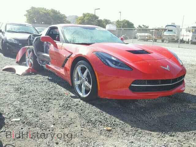 Photo 1G1YB2D7XE5123839 - CHEVROLET CORVETTE 2014