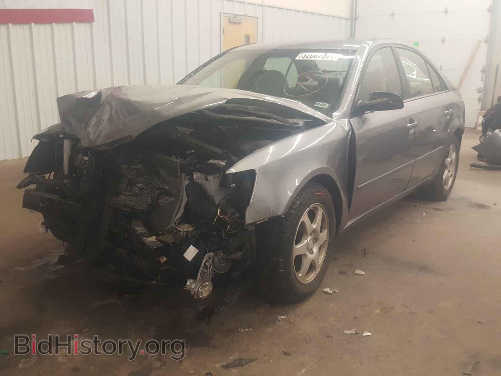 2006 HYUNDAI SONATA - VIN: 5NPEU46F76H111461 - Фото 2