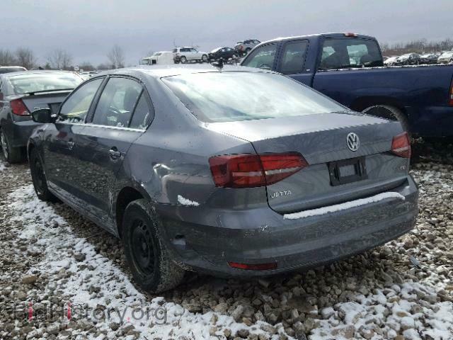 2016 VOLKSWAGEN JETTA - VIN: 3VWD07AJ7GM340901 - Фото 3