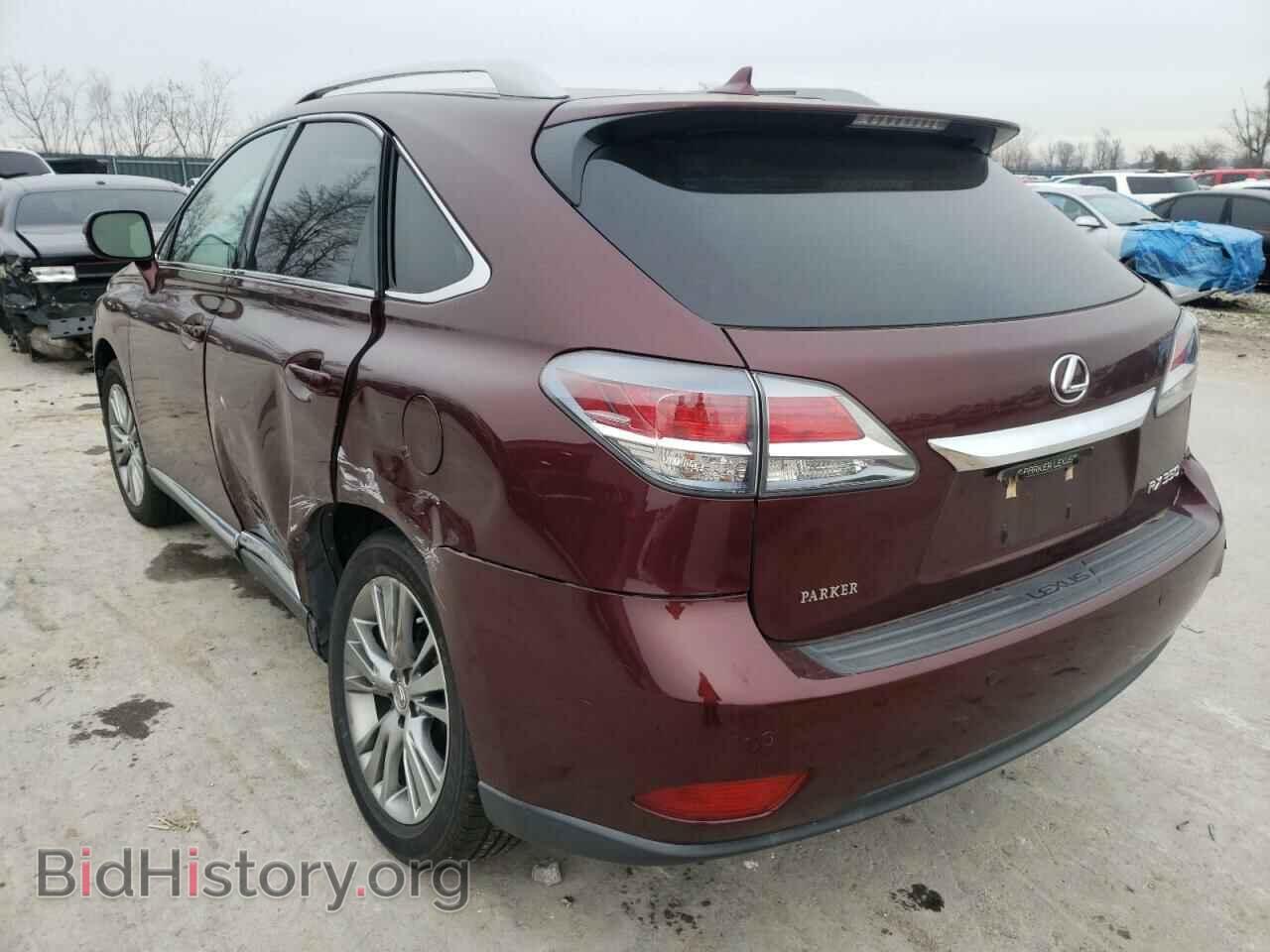 2013 LEXUS RX350 - VIN: 2T2ZK1BA1DC124119 - Фото 3