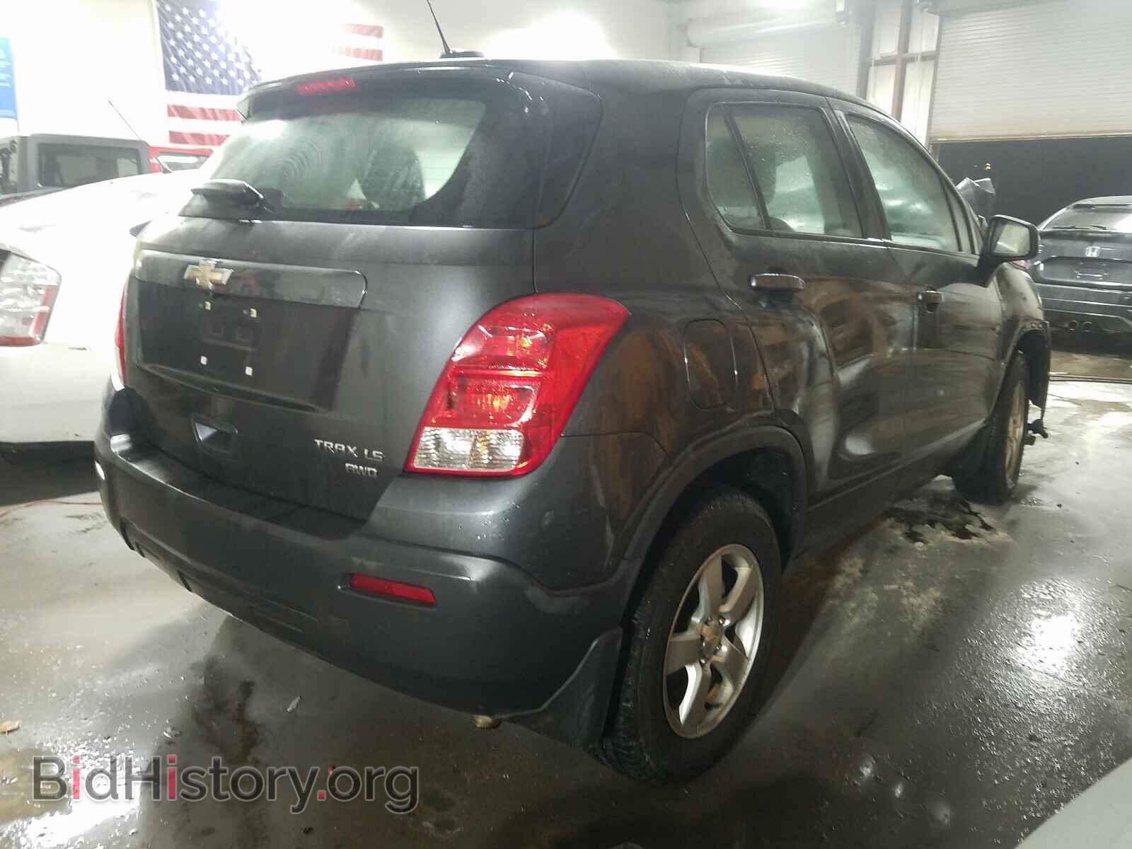 2016 CHEVROLET TRAX - VIN: 3GNCJNSB6GL264804 - Фото 4